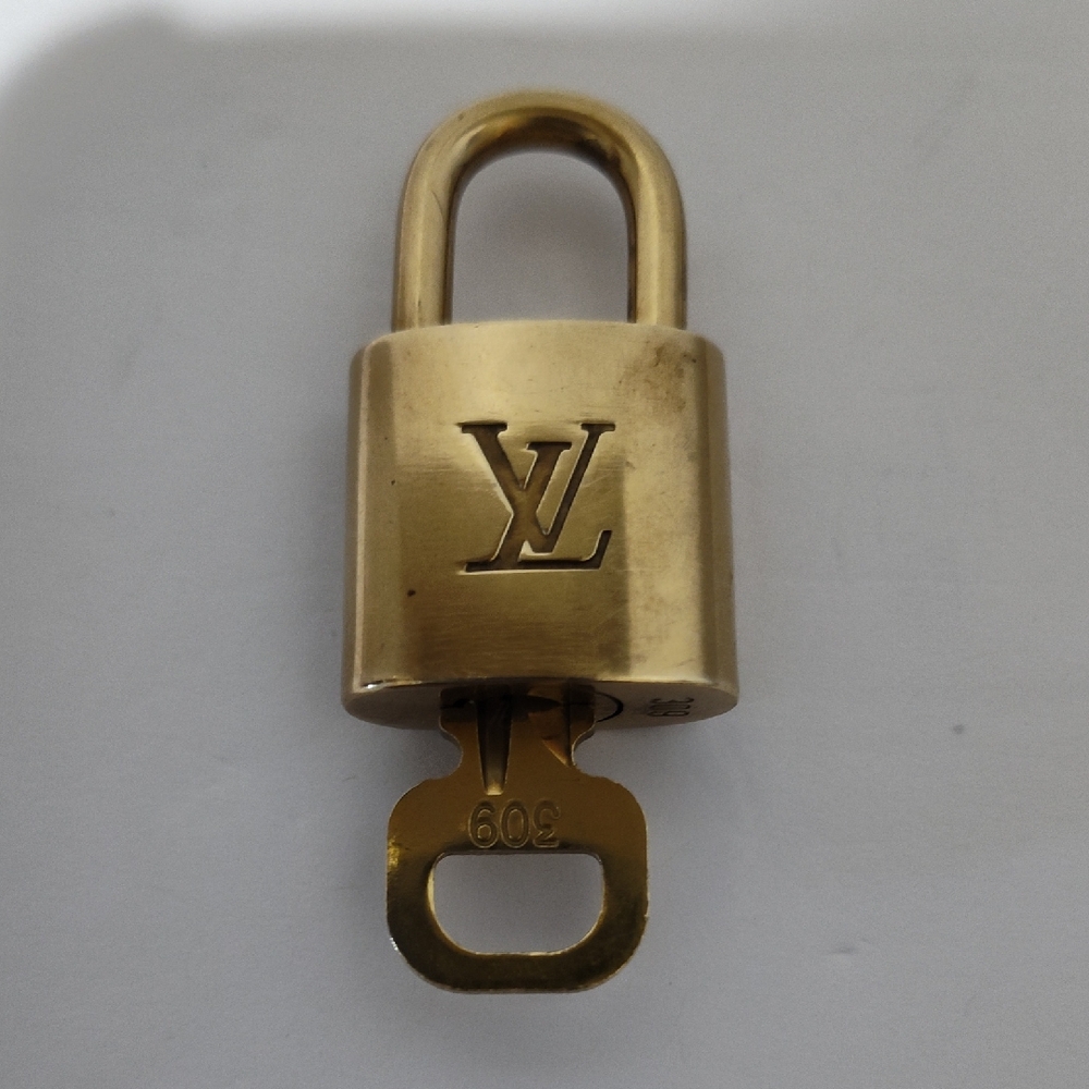 Louis Vuitton Luxurious Gold Lock #309